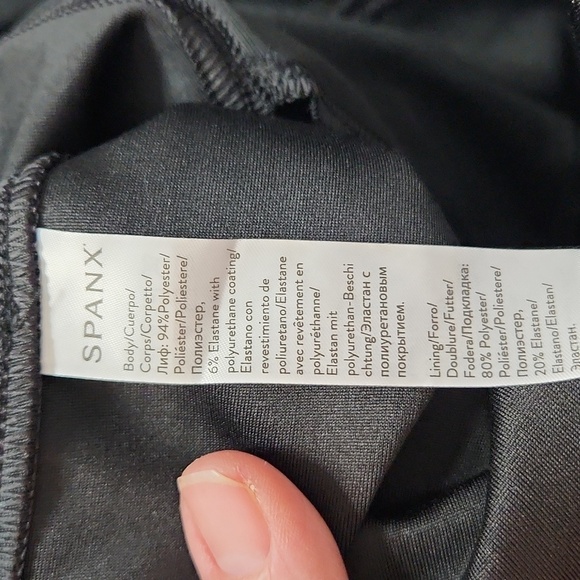 Spanx Faux Patent Leather Leggings - Picture 7 of 9